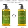 image:imageMajestic Pure Cocoa Mint Massage Oil Cooling Scented Blend 8 Fl OzArnica Massage Oil
