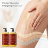image:imageMajestic Pure Cocoa Mint Massage Oil Cooling Scented Blend 8 Fl OzCellulite