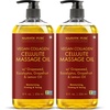 image:imageMajestic Pure Cocoa Mint Massage Oil Cooling Scented Blend 8 Fl OzCellulite