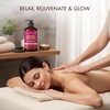 image:imageMajestic Pure Cocoa Mint Massage Oil Cooling Scented Blend 8 Fl OzChocolate