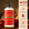image:imageMajestic Pure Cocoa Mint Massage Oil Cooling Scented Blend 8 Fl OzRose Without Roller