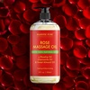 image:imageMajestic Pure Cocoa Mint Massage Oil Cooling Scented Blend 8 Fl OzRose Without Roller