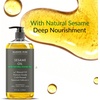 image:imageMajestic Pure Cocoa Mint Massage Oil Cooling Scented Blend 8 Fl OzSesame Without Roller