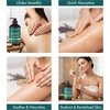 image:imageMajestic Pure Cocoa Mint Massage Oil Cooling Scented Blend 8 Fl OzVitamin E