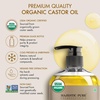 image:imageMajestic Pure USDA Organic Castor Oil 100 Pure amp Natural Body Oil 8 FlOzCastor Oil with wraps