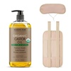 image:imageMajestic Pure USDA Organic Castor Oil 100 Pure amp Natural Body Oil 8 FlOzCastor Oil with wraps