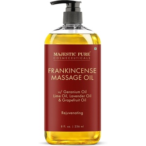 image:imageMajestic Pure Cocoa Mint Massage Oil Cooling Scented Blend 8 Fl OzFrankincense Oil
