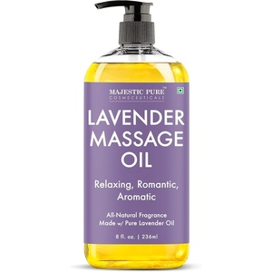image:imageMajestic Pure Cocoa Mint Massage Oil Cooling Scented Blend 8 Fl OzLavender