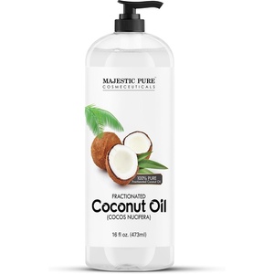 image:imageMajestic Pure Fractionated Coconut Oil  Lightweight Liquid Carrier Oil for Essential Oils Massage Skin Hair amp DIY Personal Care Applications 16 Fl Oz16 Fl Oz Pack of 1