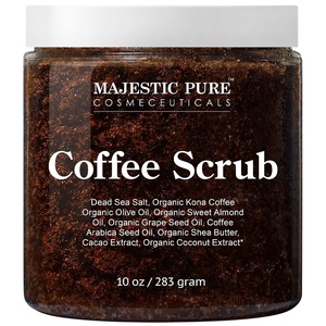 image:imageMajestic Pure Himalayan Salt Body Scrub Lychee Oil Exfoliant 10 OzArabica Coffee Scrub