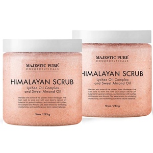 image:imageMajestic Pure Himalayan Salt Body Scrub Lychee Oil Exfoliant 10 OzHimalayan Scrub  Pack of 2