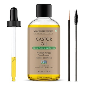 image:imageMajestic Pure USDA Organic Castor Oil 100 Pure amp Natural Body Oil 8 FlOzCastor Oil With Applicator