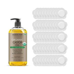 image:imageMajestic Pure USDA Organic Castor Oil 100 Pure amp Natural Body Oil 8 FlOzCastor Oil with Patches