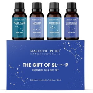 image:imageMajestic Pure Restful Night Essential Oil Gift Set  Pack of 4Essential Oil Gift Set