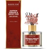 image:imageMajestic Pure Lemongrass Reed Diffuser for Home Bathroom amp Office  Natural Aromatherapy Air Freshener amp Room Fragrance with Reed Sticks amp Dried Flowers 34 fl ozSaffron  Oud
