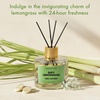image:imageMajestic Pure Lemongrass Reed Diffuser for Home Bathroom amp Office  Natural Aromatherapy Air Freshener amp Room Fragrance with Reed Sticks amp Dried Flowers 34 fl ozLemongrass