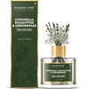 image:imageMajestic Pure Lemongrass Reed Diffuser for Home Bathroom amp Office  Natural Aromatherapy Air Freshener amp Room Fragrance with Reed Sticks amp Dried Flowers 34 fl ozCitronella  Eucalyptus